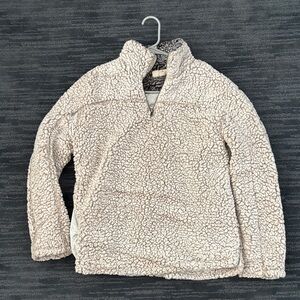 Thread & Supply Cream Sherpa Jacket